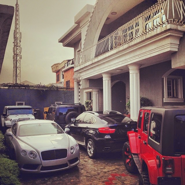 Peter Okoye (Psquare) Shares Pictures Of Their Latest Cars