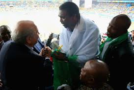 FIFA President, Sepp Blatter Hails Nigeria’s Greatest, King Nwankwo Kanu