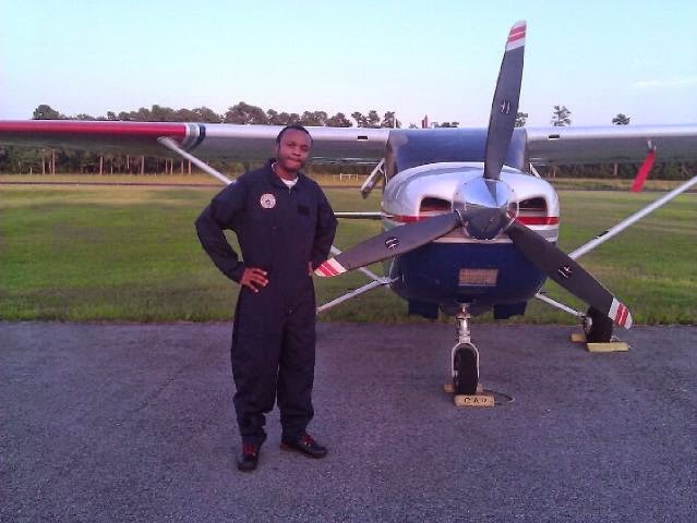 American Federal Aviation Recognizes A Nigerian Pilot,  Caleb Chu