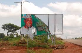 APGA and PDP Billboards Destroyed in Imo