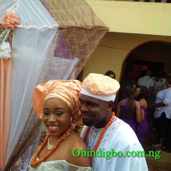 Exclusive: Super Eagles Star Chibuzor Okonkwo Weds Lover (Photos)